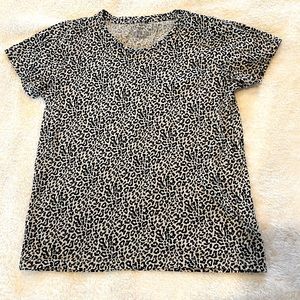 ✨✨J.CREW COLLECTOR TEE Cheetah 🐆 Print